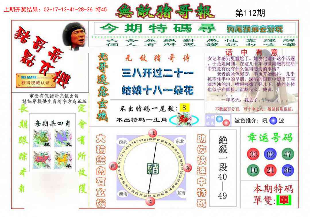 112期无敌猪哥[图]