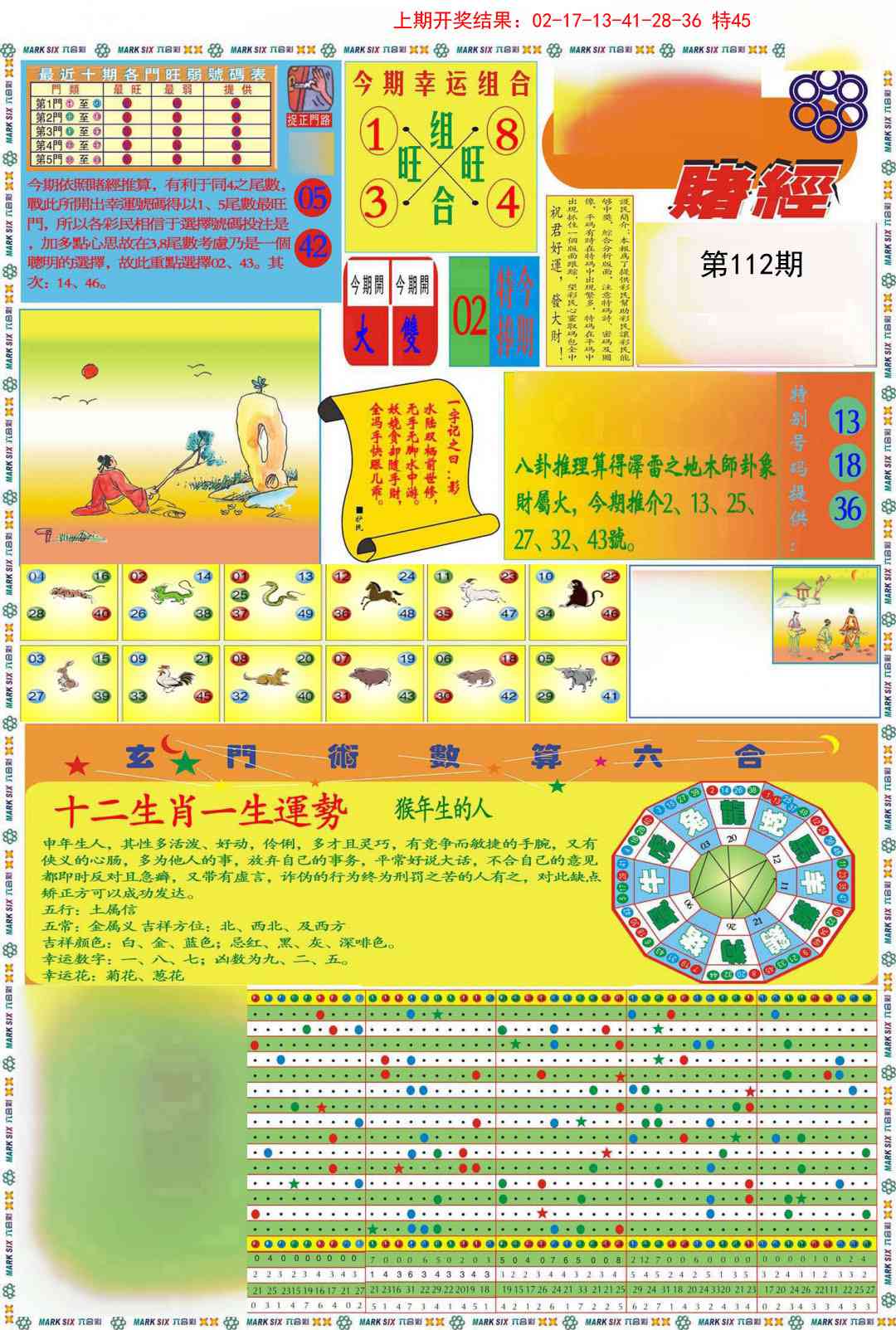 112期九龍赌经A(推荐)[图]