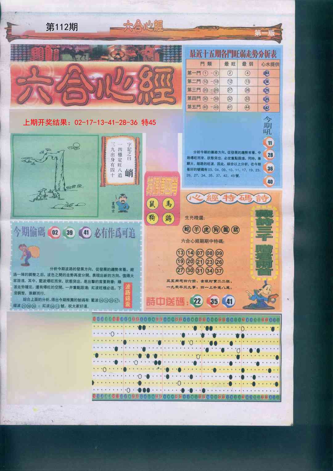 112期六合心经A[图]