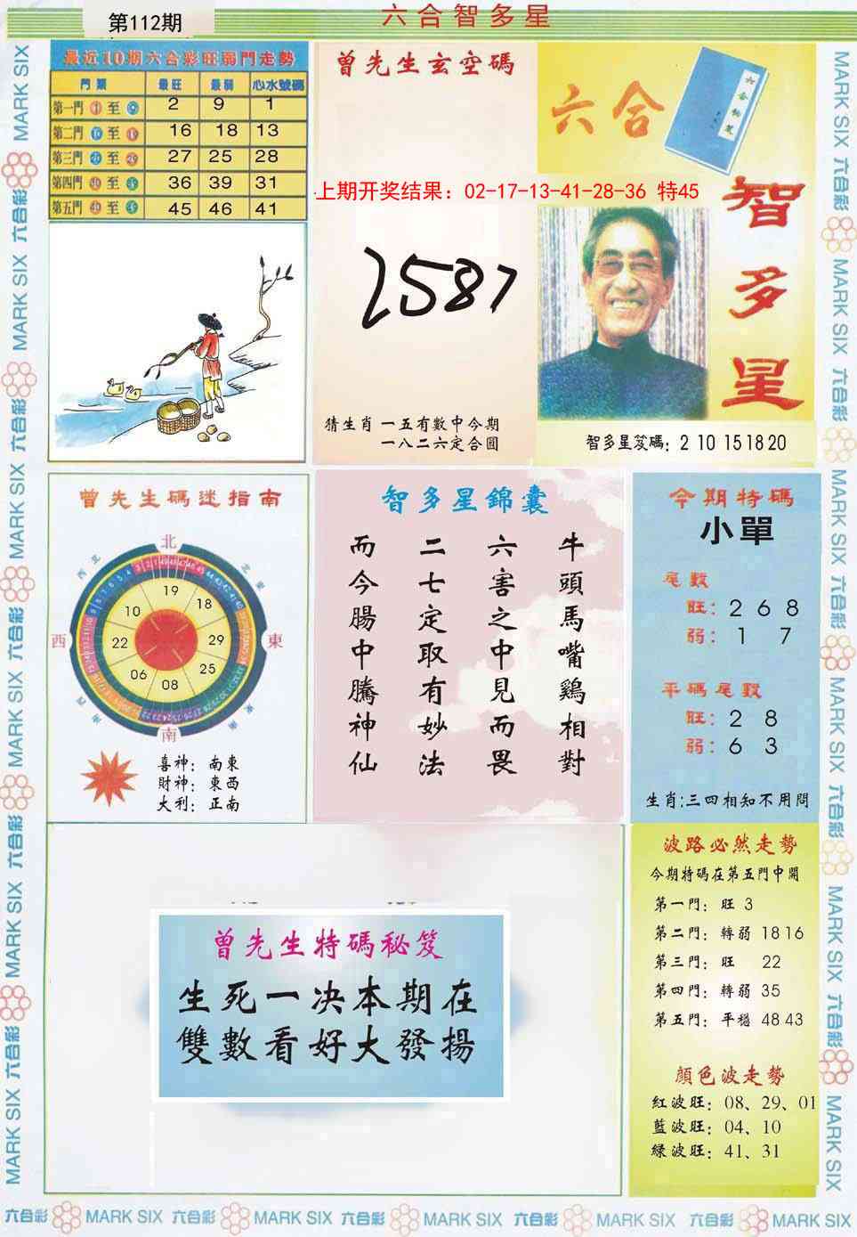 112期六合智多星[图]