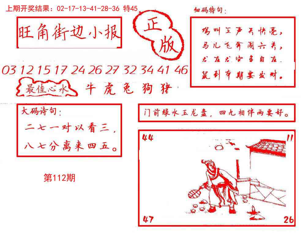 112期旺角街边小报[图]