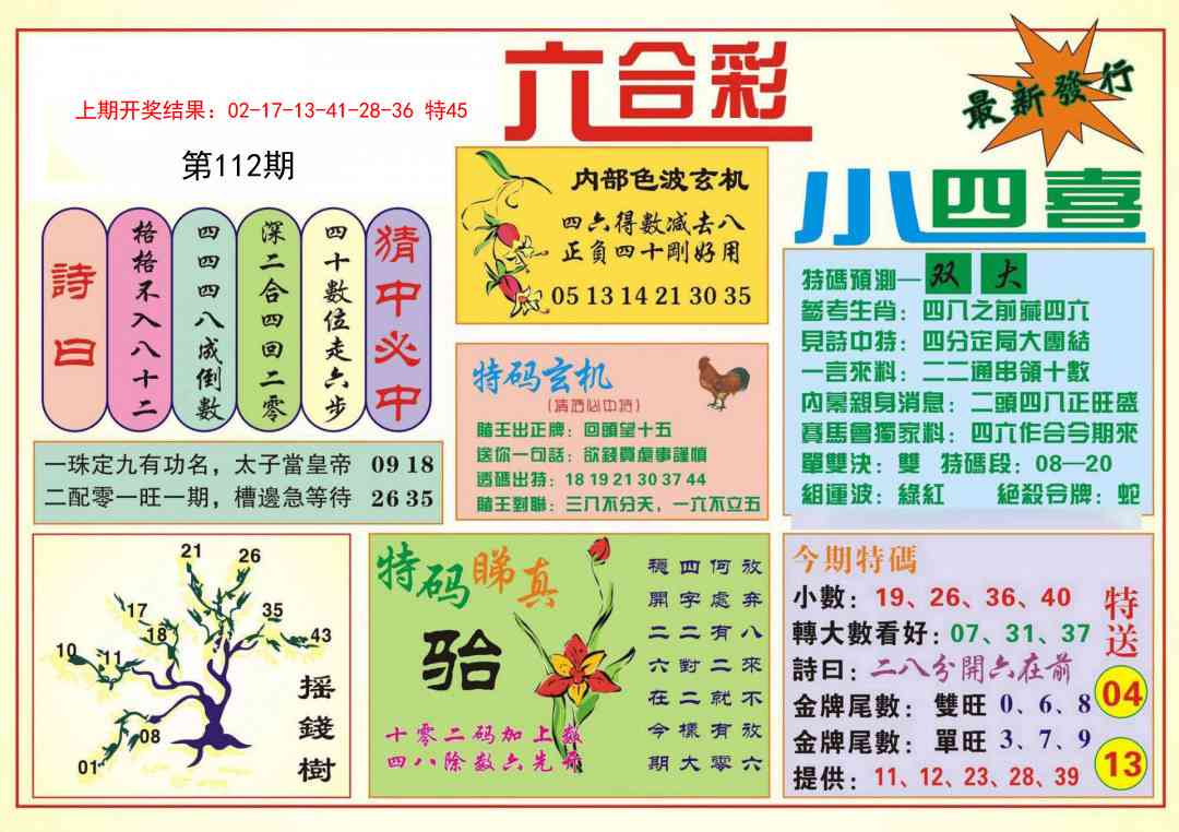 112期小四喜[图]