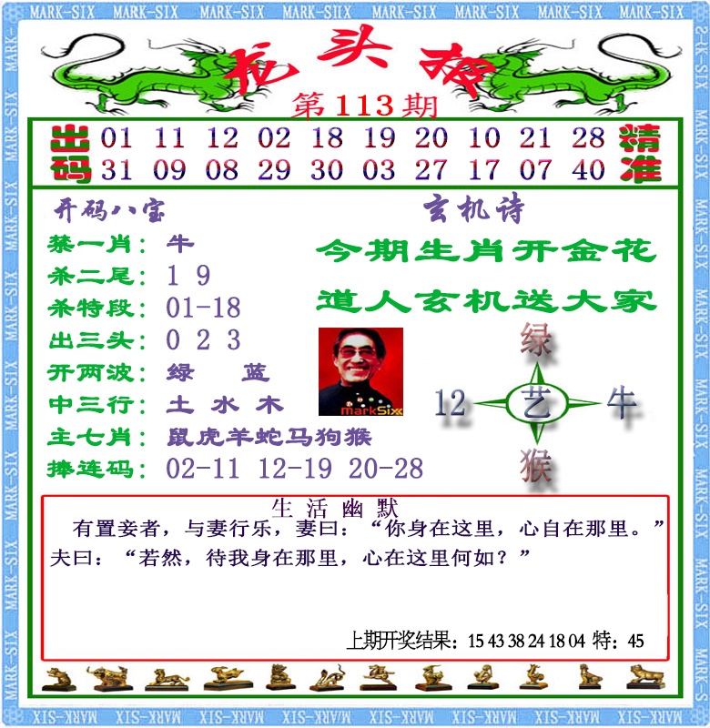113期龙头报[图]
