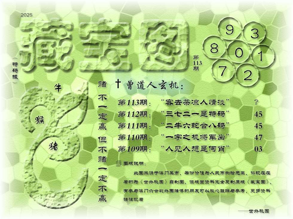 113期《藏宝图》[图]