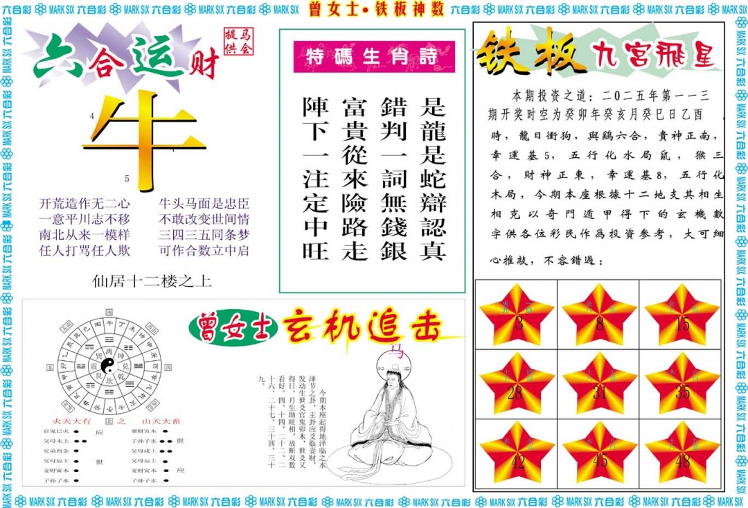 113期曾女士铁板神数B[图]