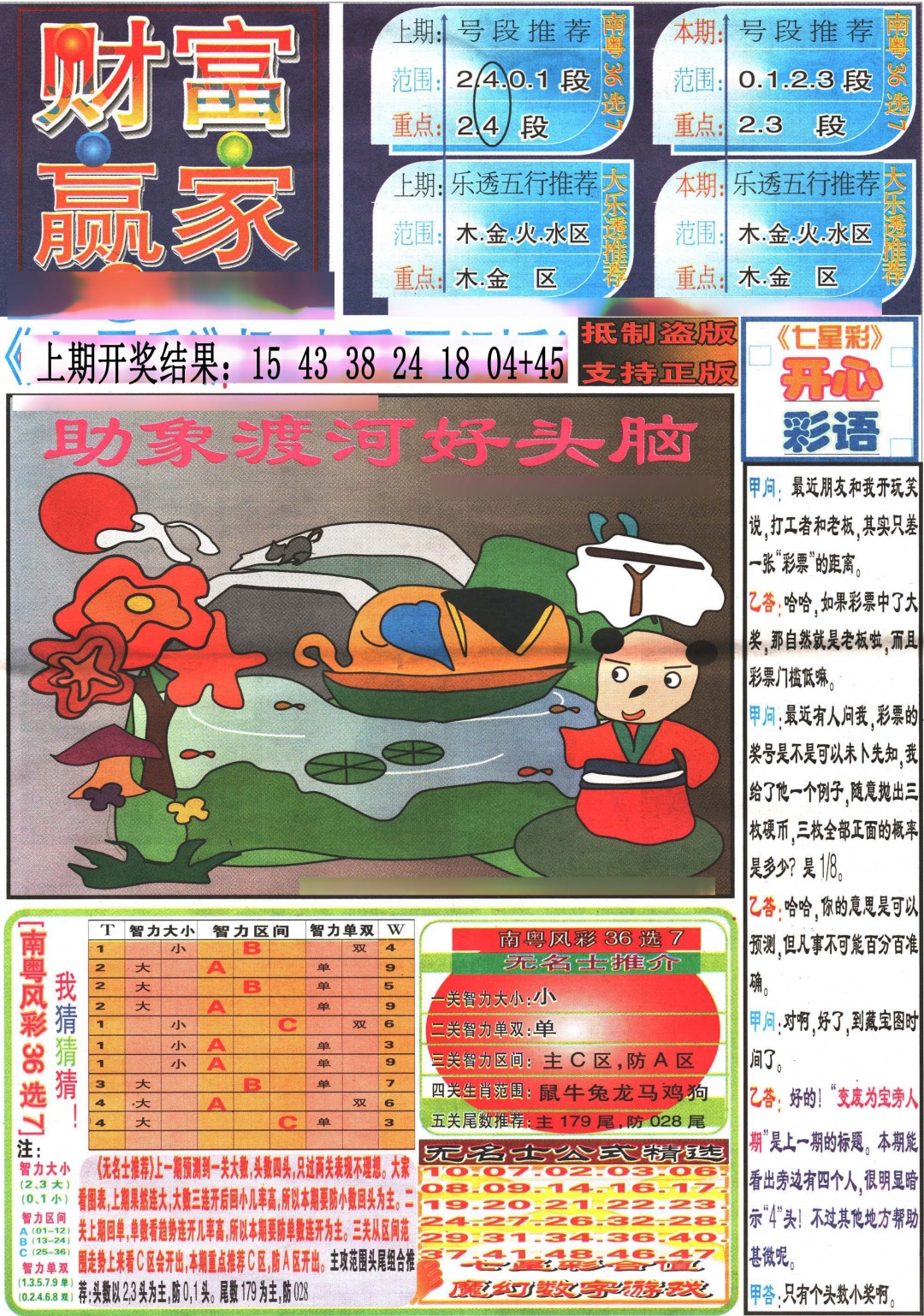 113期七星彩图(高清)[图]