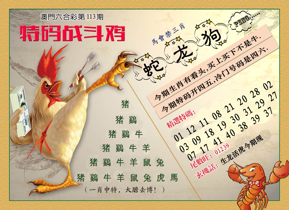 113期特码战斗机[图]