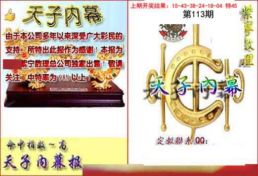 113期天子内幕报B[图]