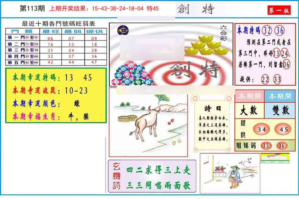 113期九龍创特A(推荐)[图]