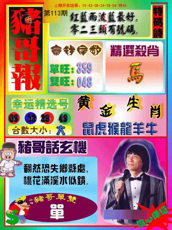 113期猪哥报[图]