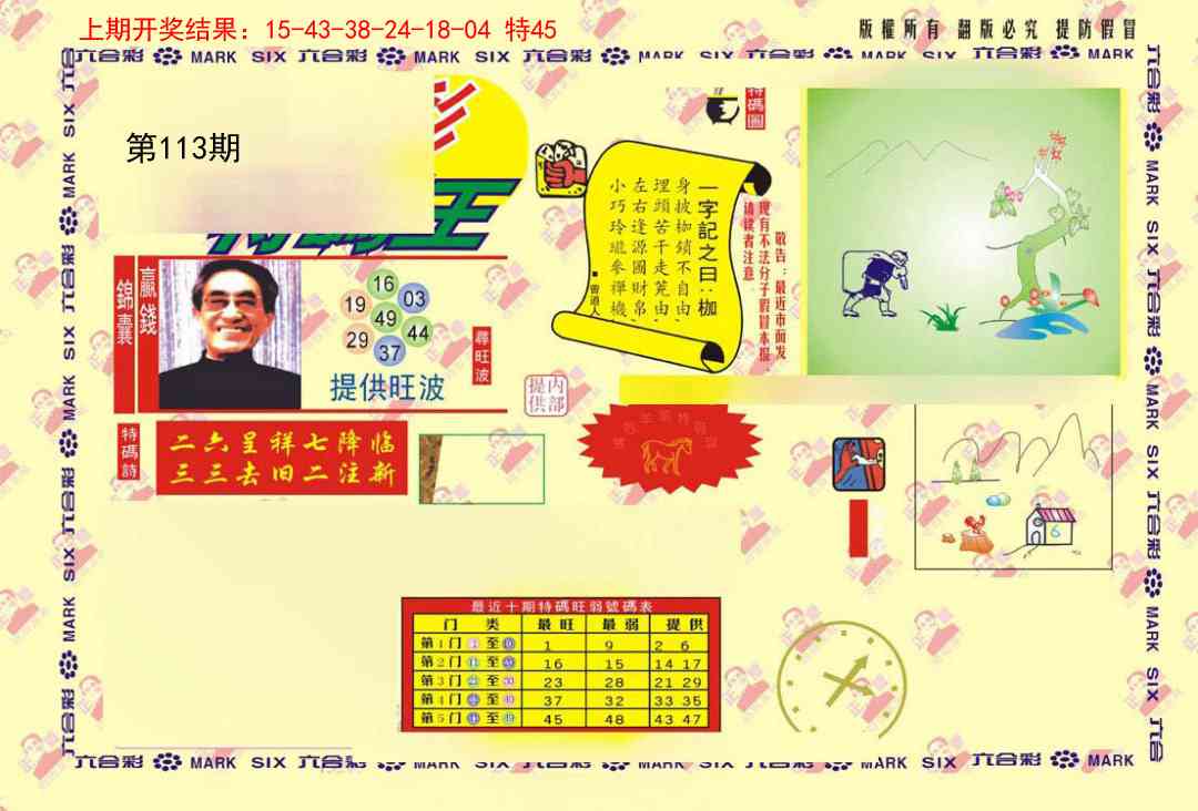 113期特码王[图]