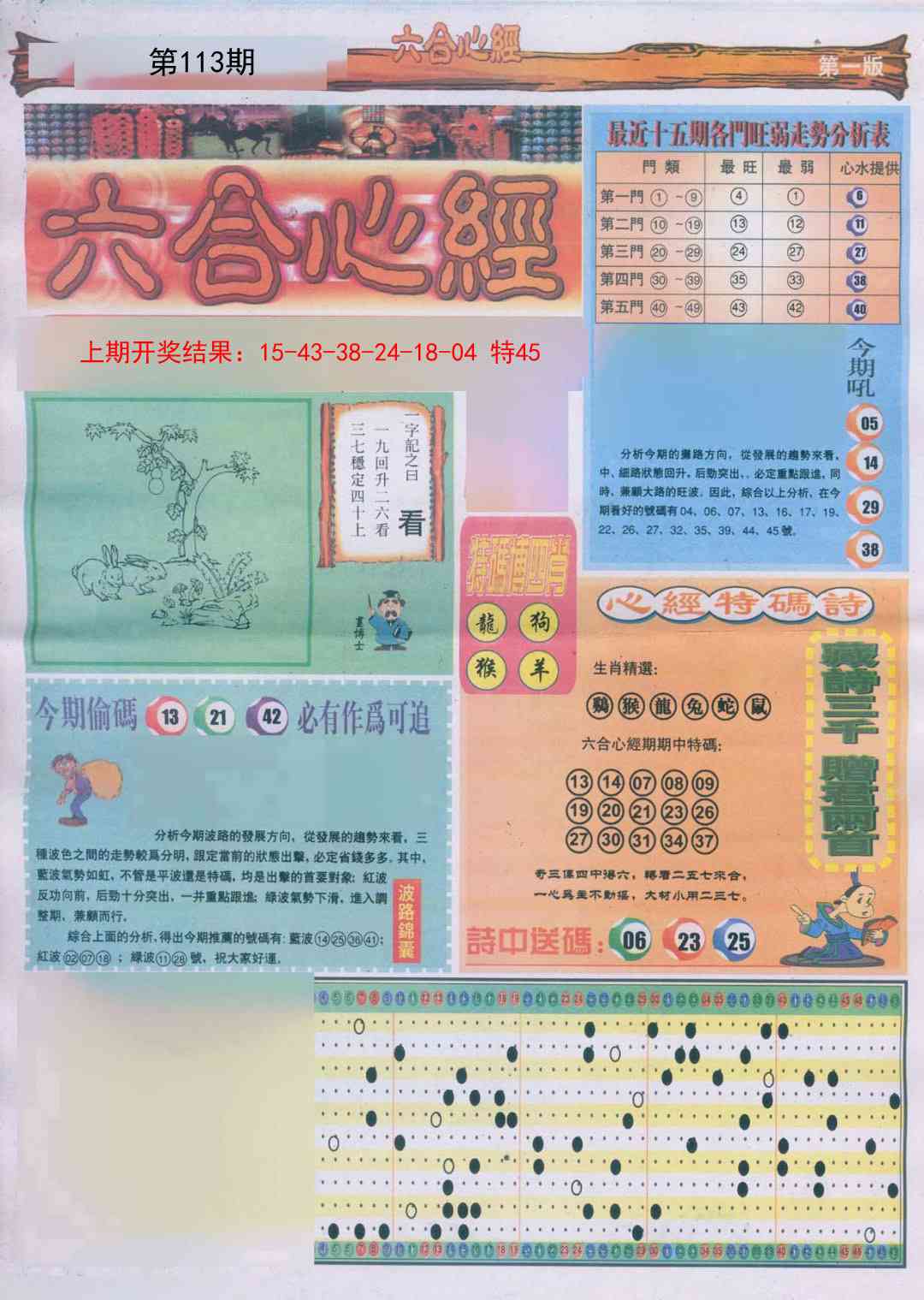 113期六合心经A[图]