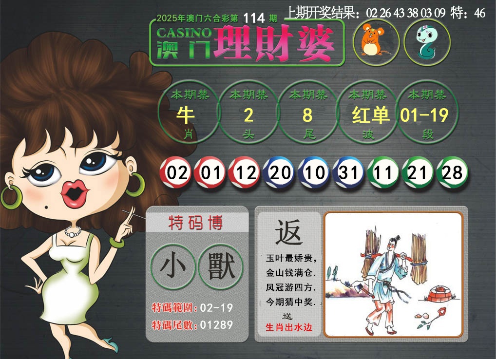 114期澳门理财婆[图]