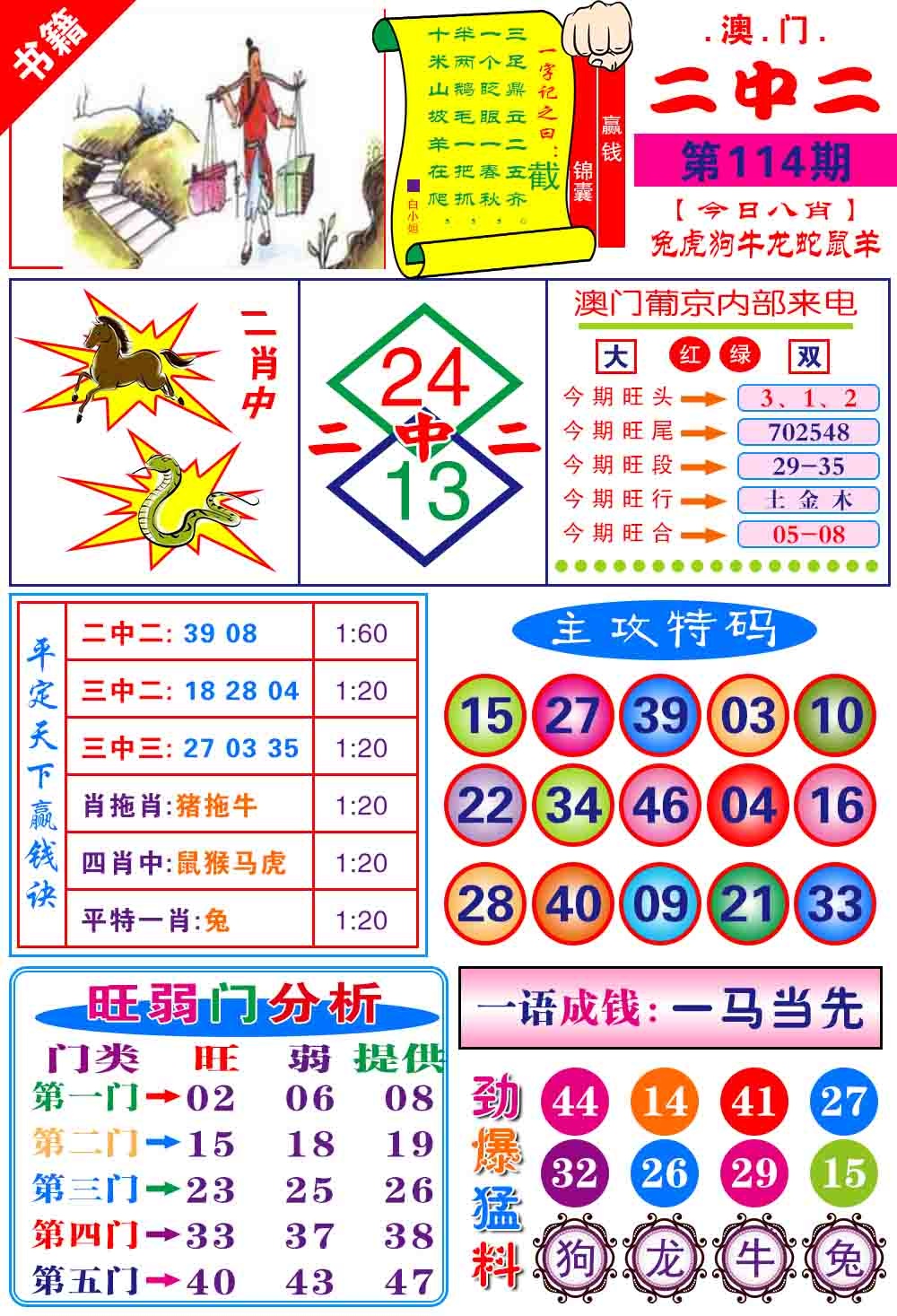 114期澳门平天下[图]