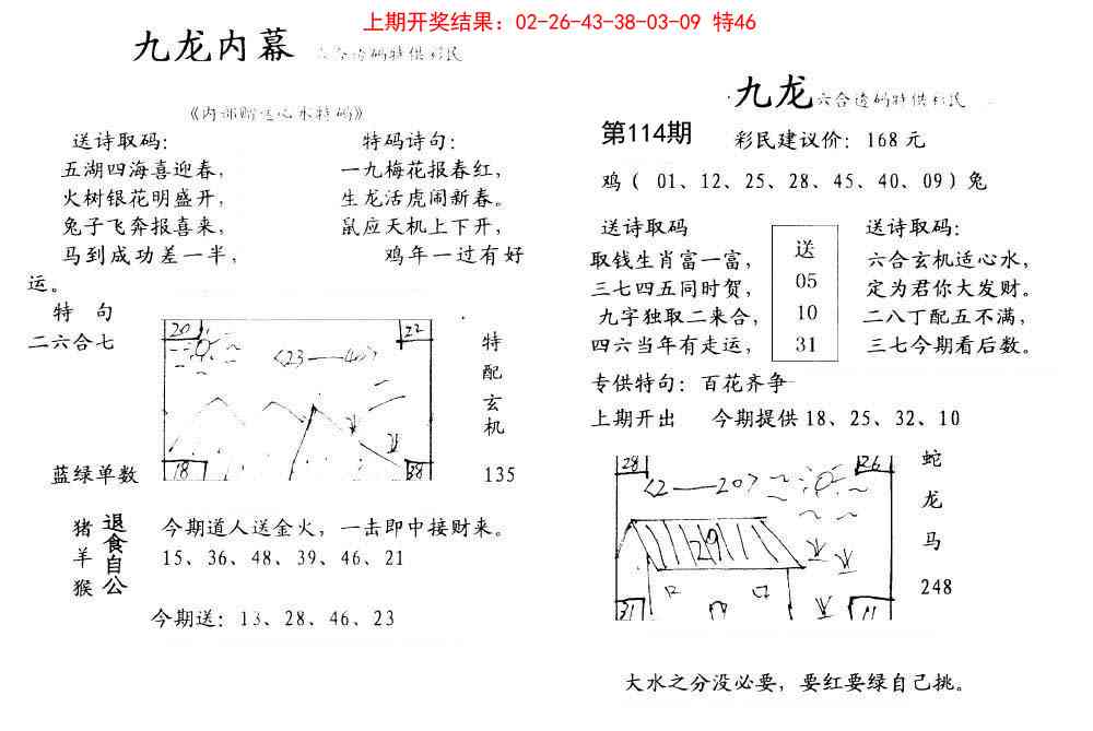 114期九龙内幕[图]