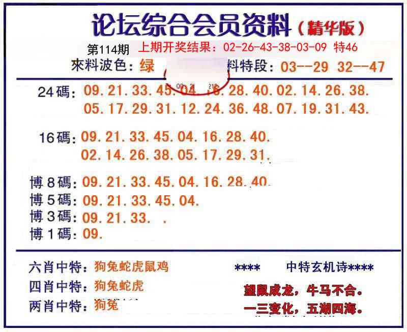 114期综合会员资料[图]