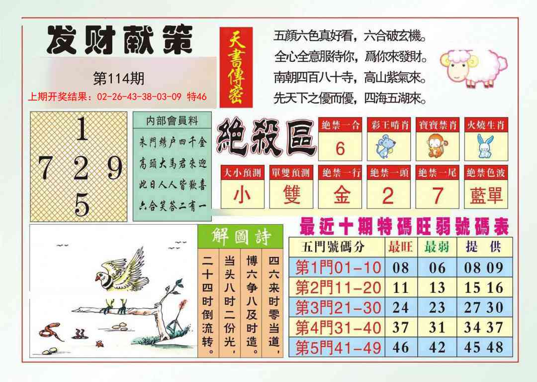 114期发财献策[图]