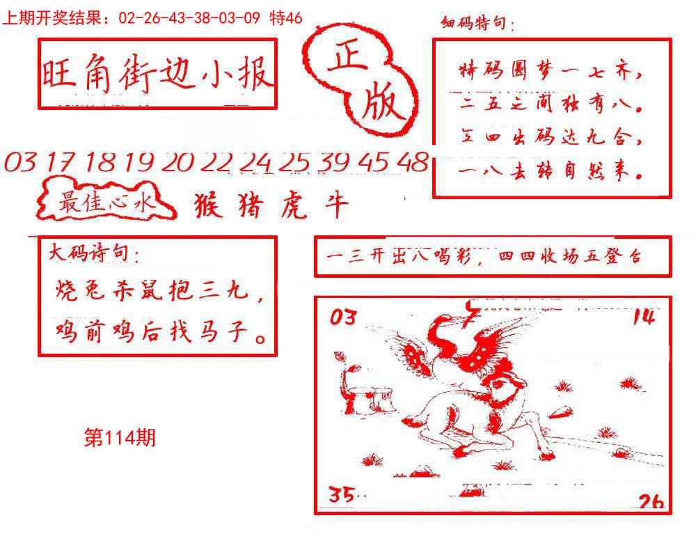 114期旺角街边小报[图]