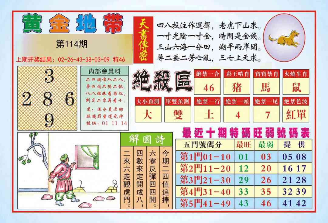 114期黄金地带[图]