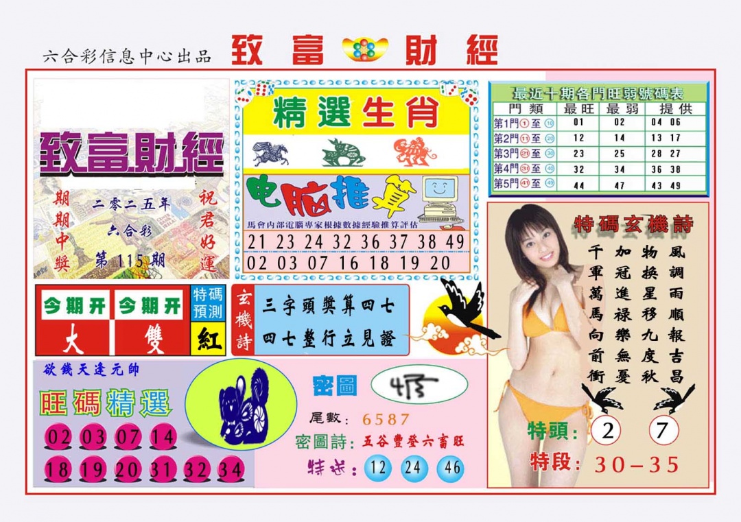 115期致富财经[图]