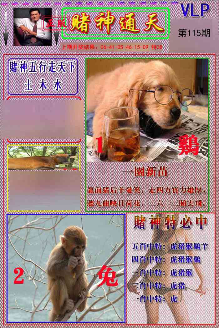 115期赌神通天报[图]