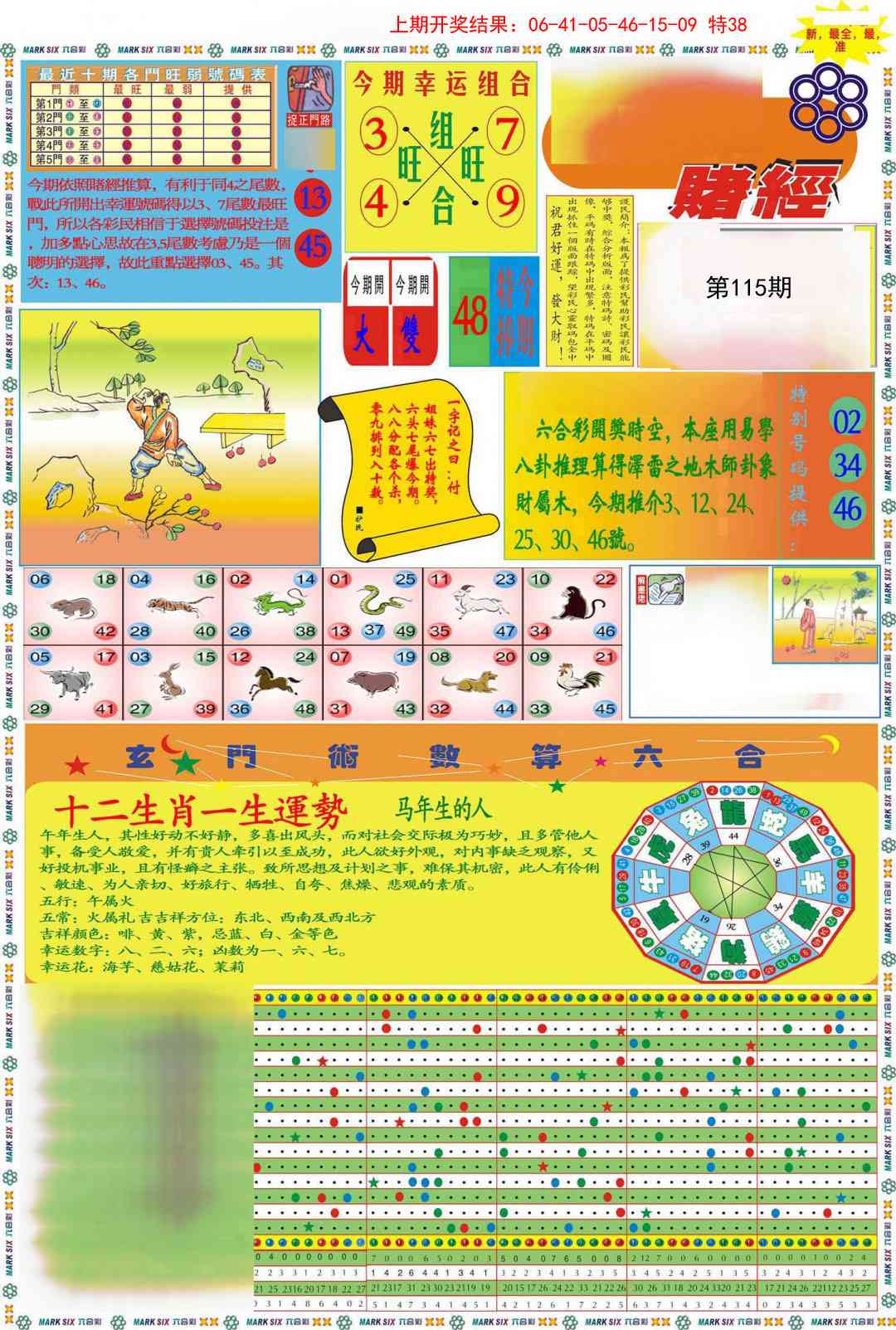 115期九龍赌经A(推荐)[图]