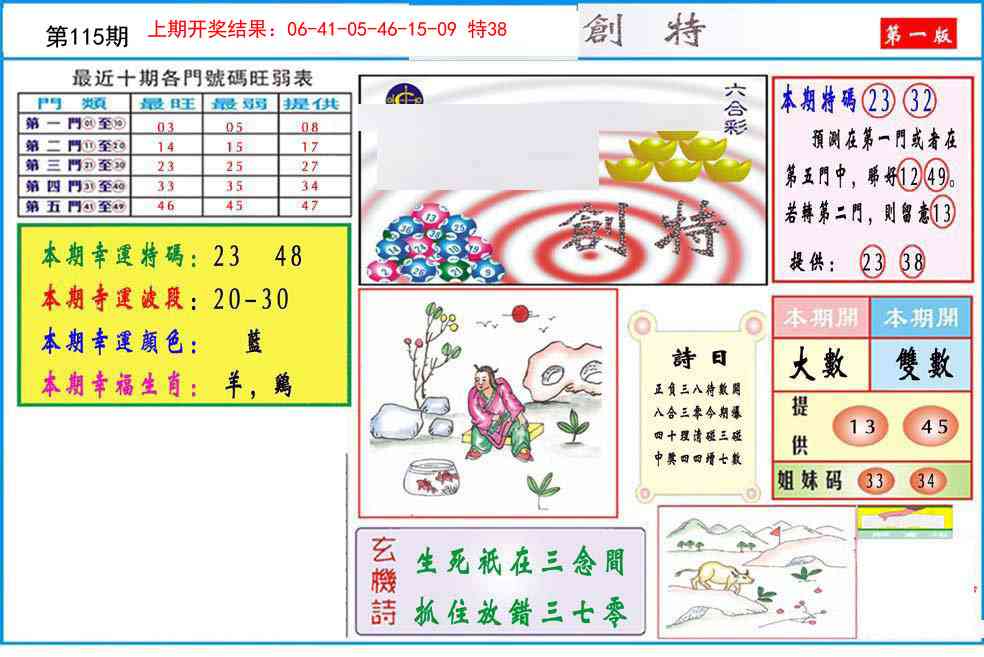 115期九龍创特A(推荐)[图]