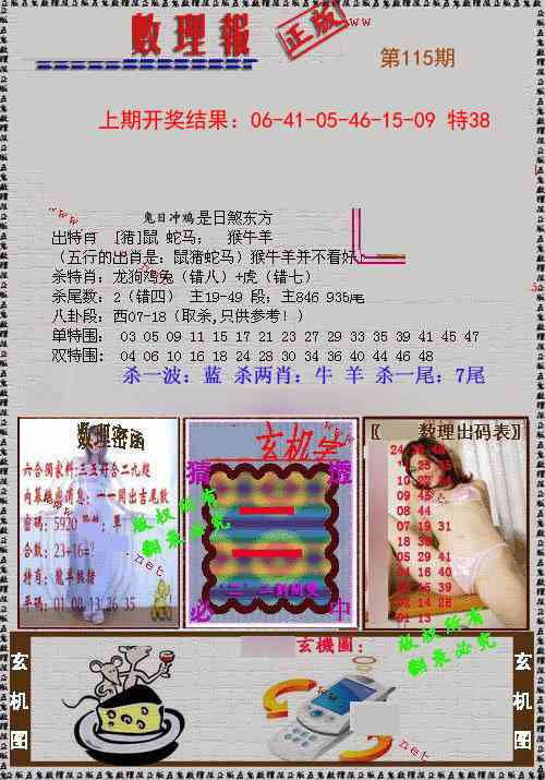 115期数理报[图]