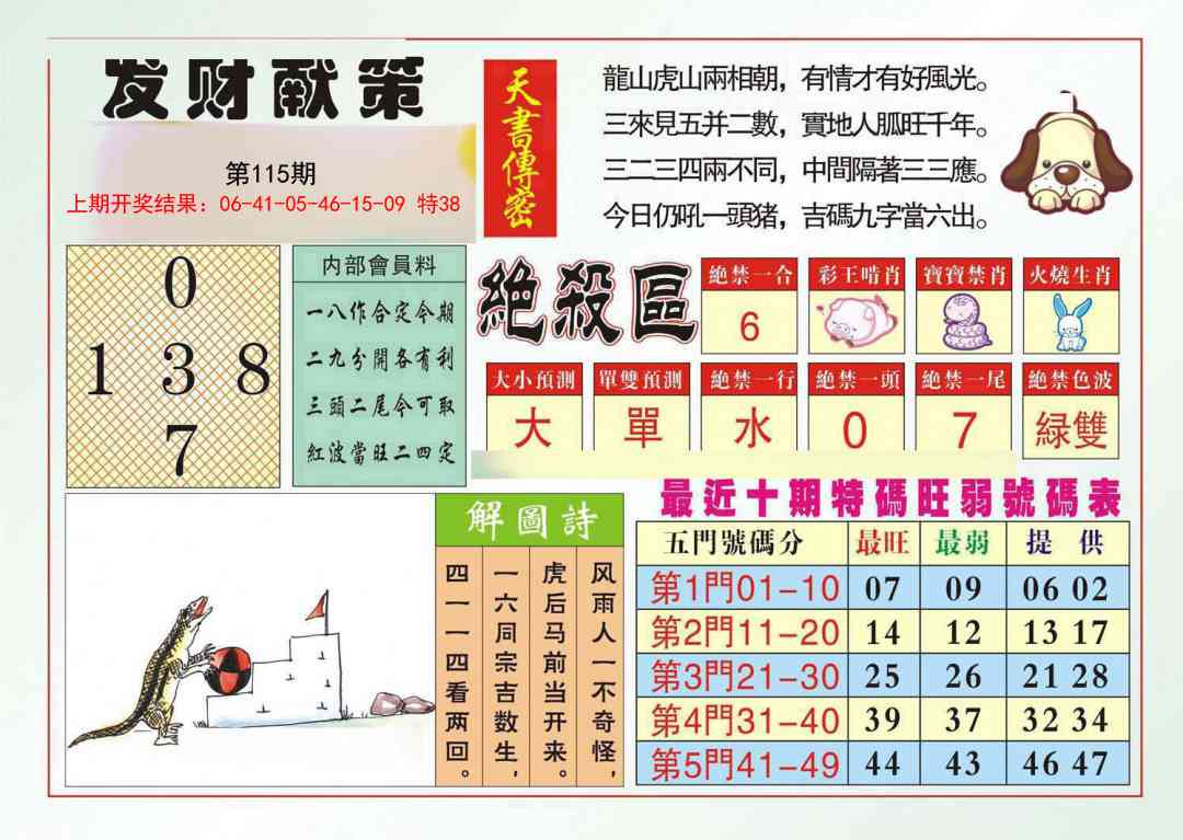 115期发财献策[图]