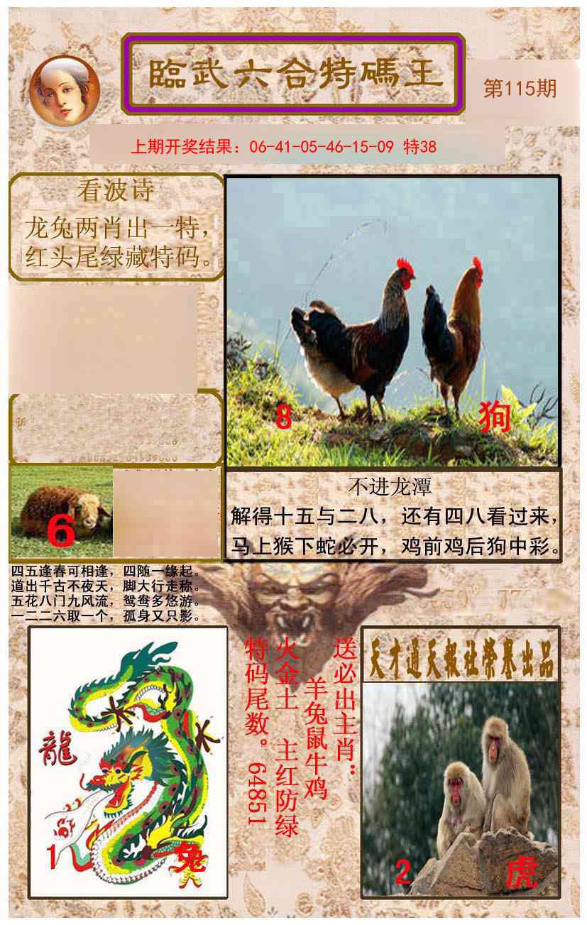 115期临武六合特码王[图]