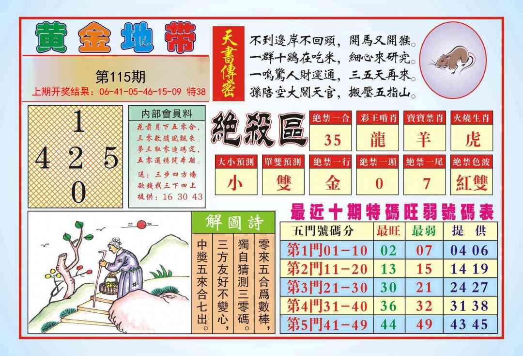 115期黄金地带[图]
