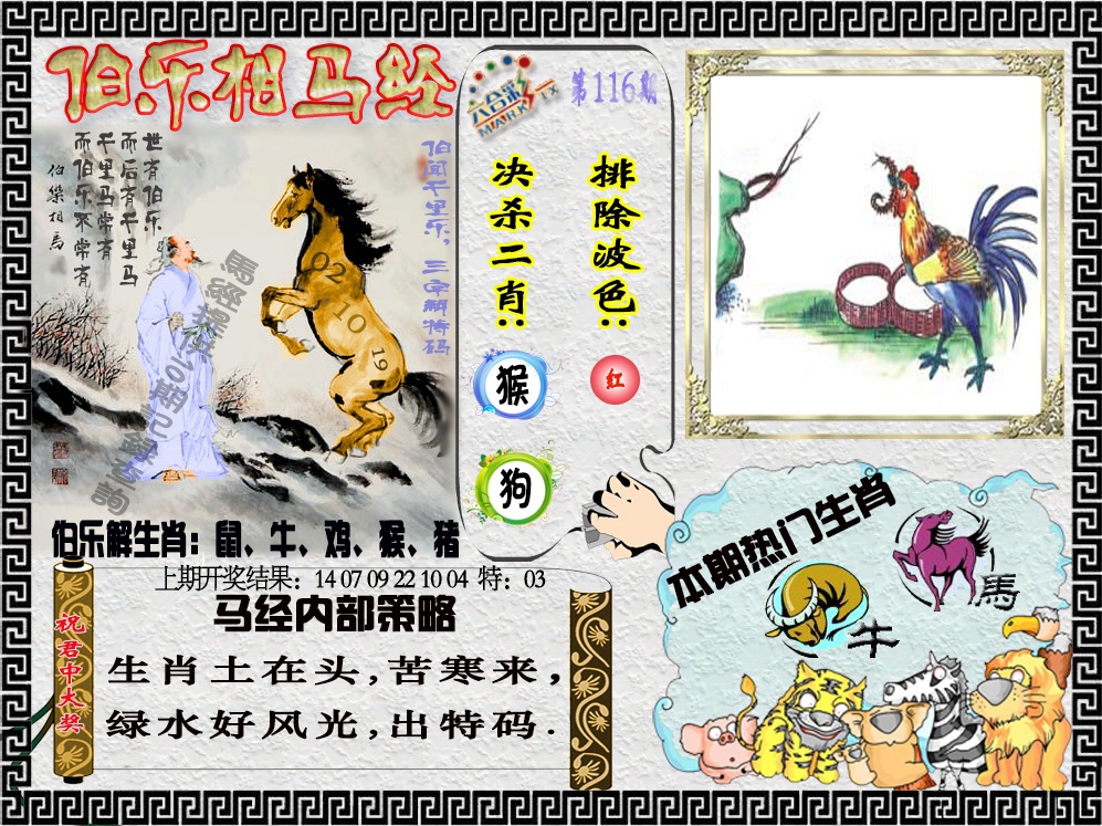 116期伯乐相马经[图]