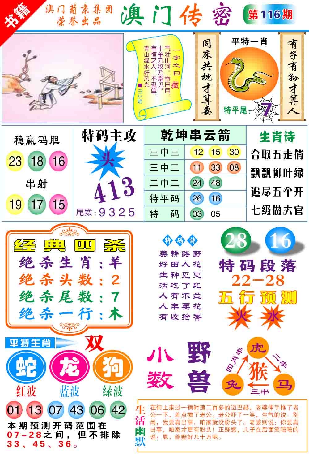 116期澳门传密心水[图]