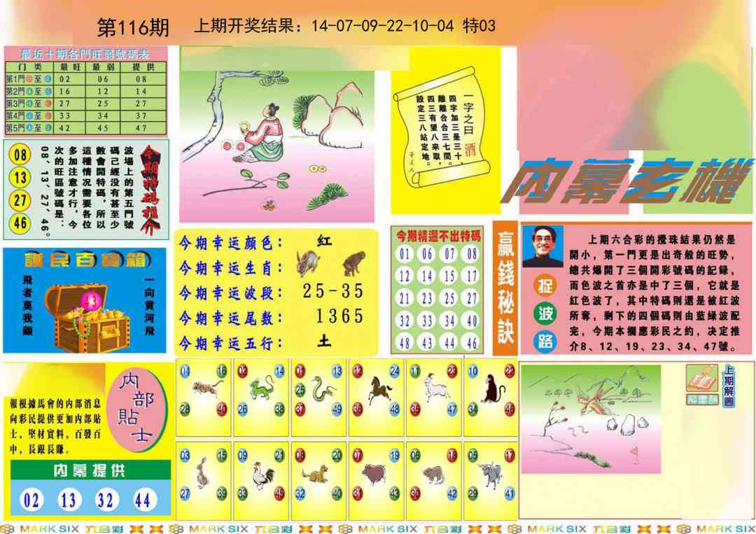 116期九龍内幕A(推荐)[图]