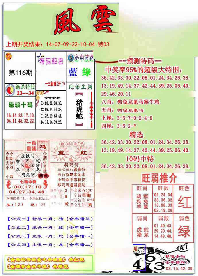 116期风云榜[图]