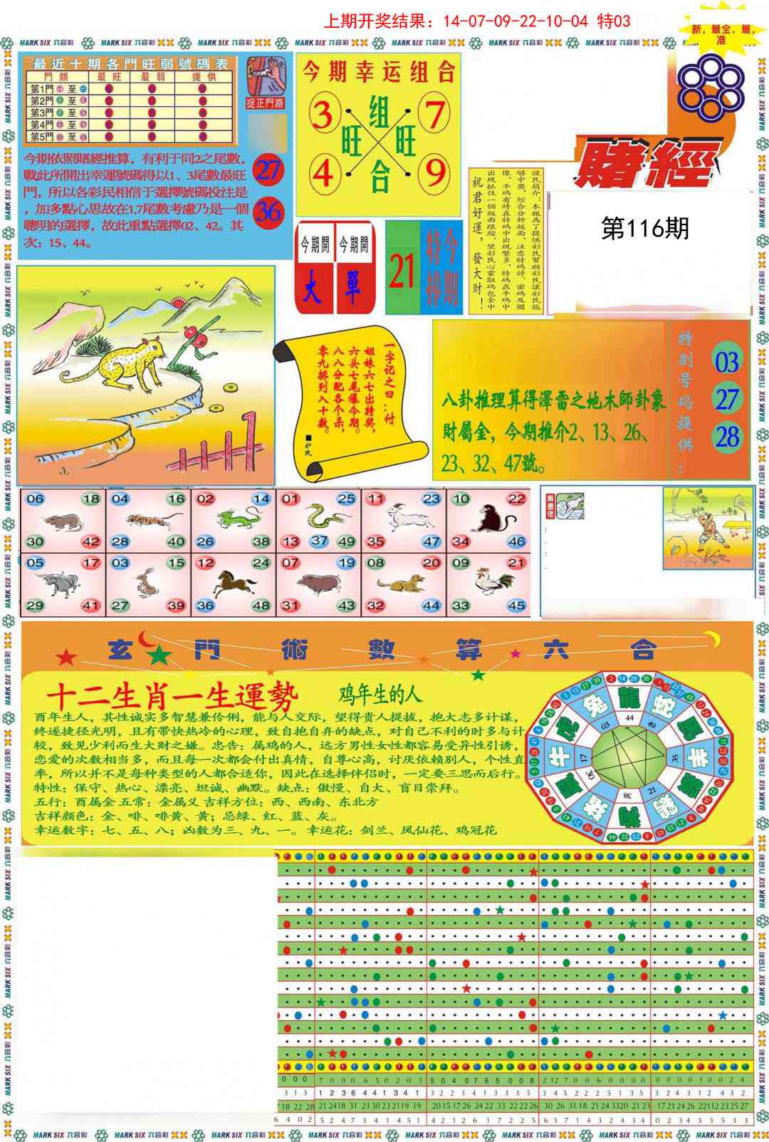 116期九龍赌经A(推荐)[图]