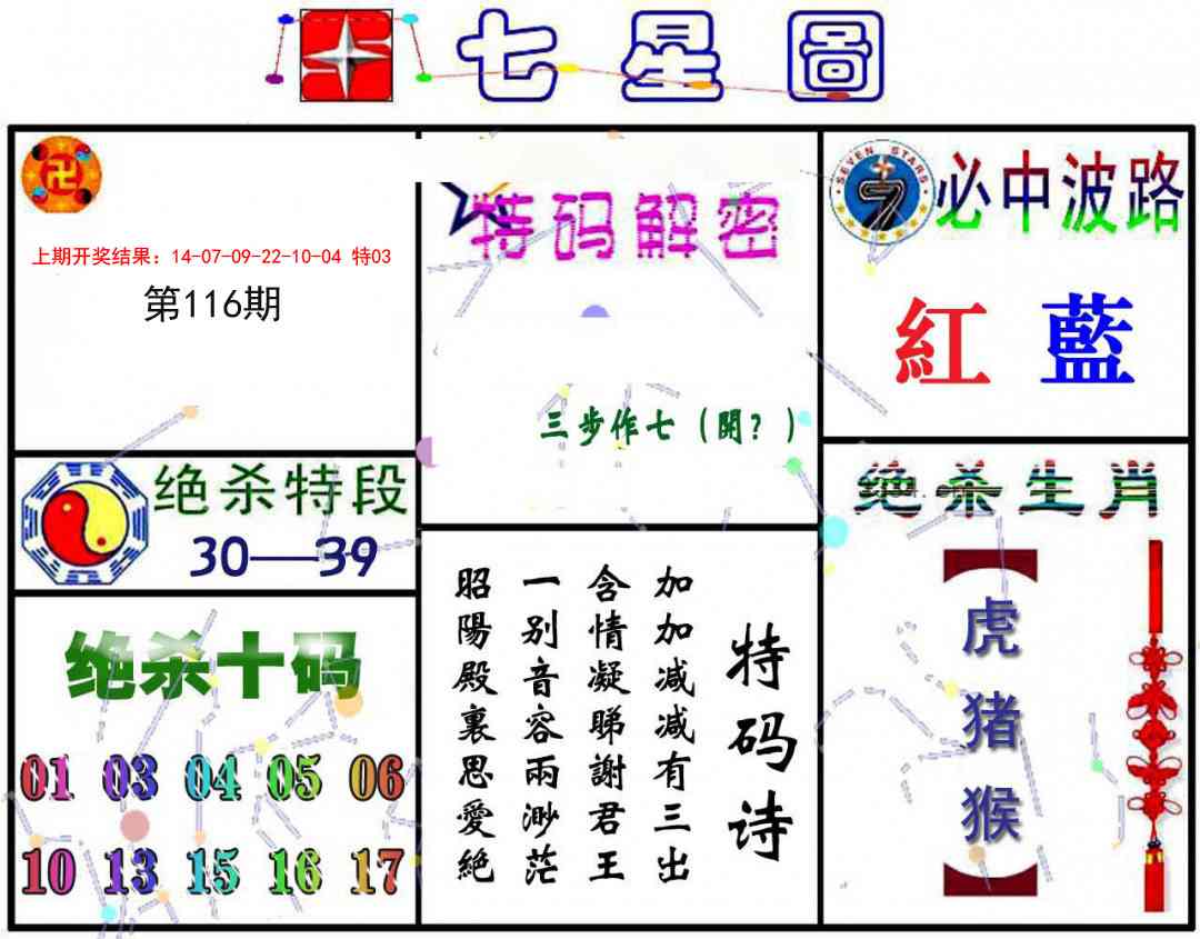116期七星图A[图]