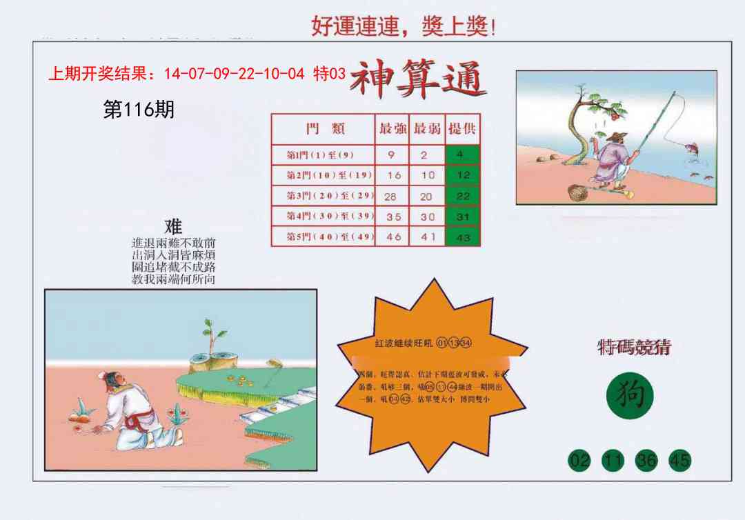 116期4-台湾神算[图]