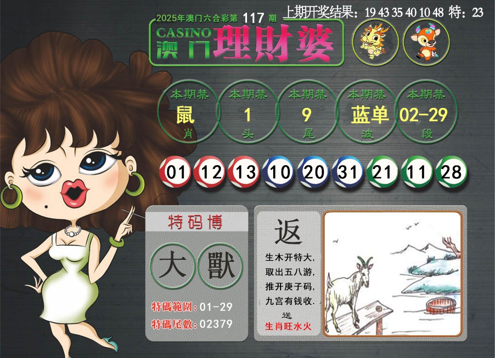 117期澳门理财婆[图]