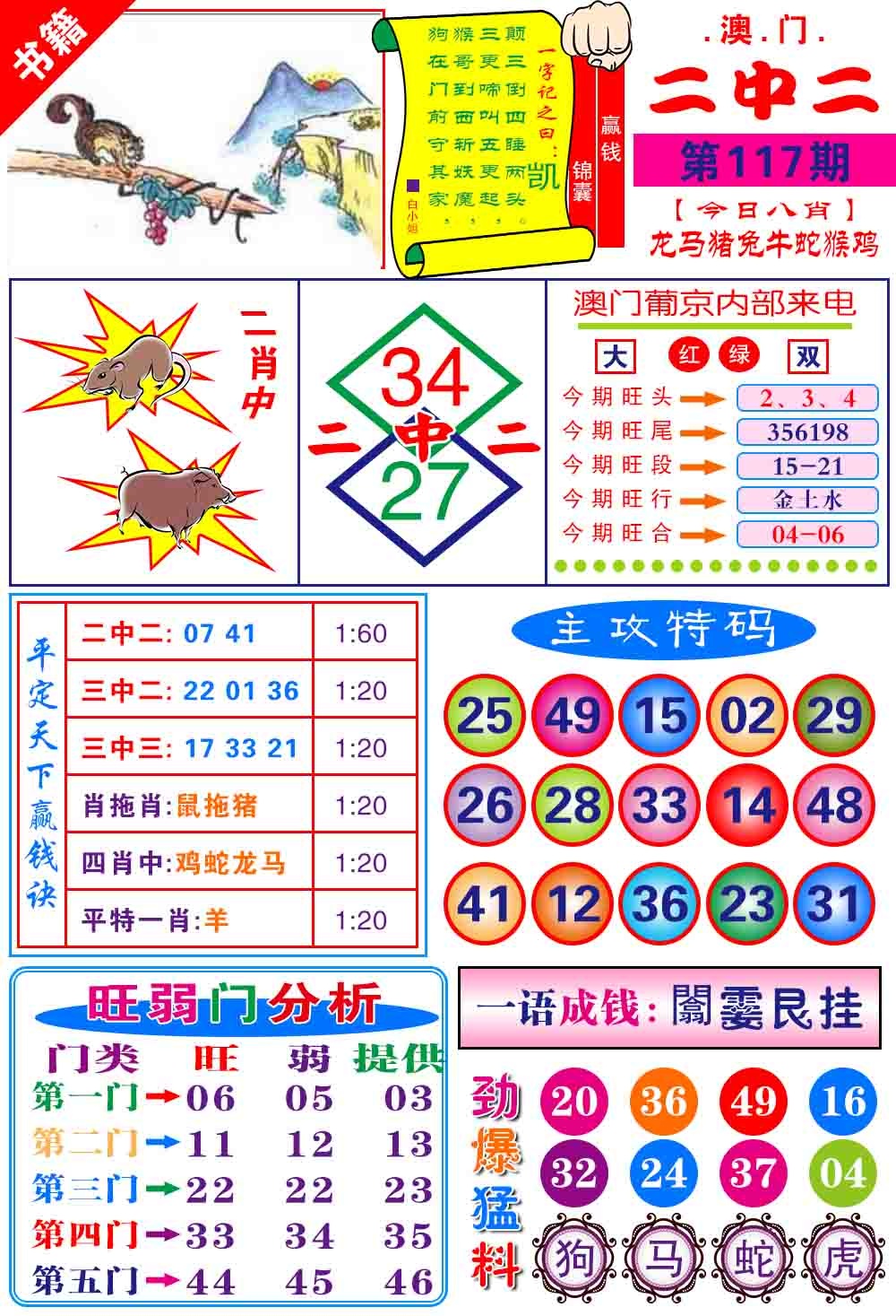 117期澳门平天下[图]