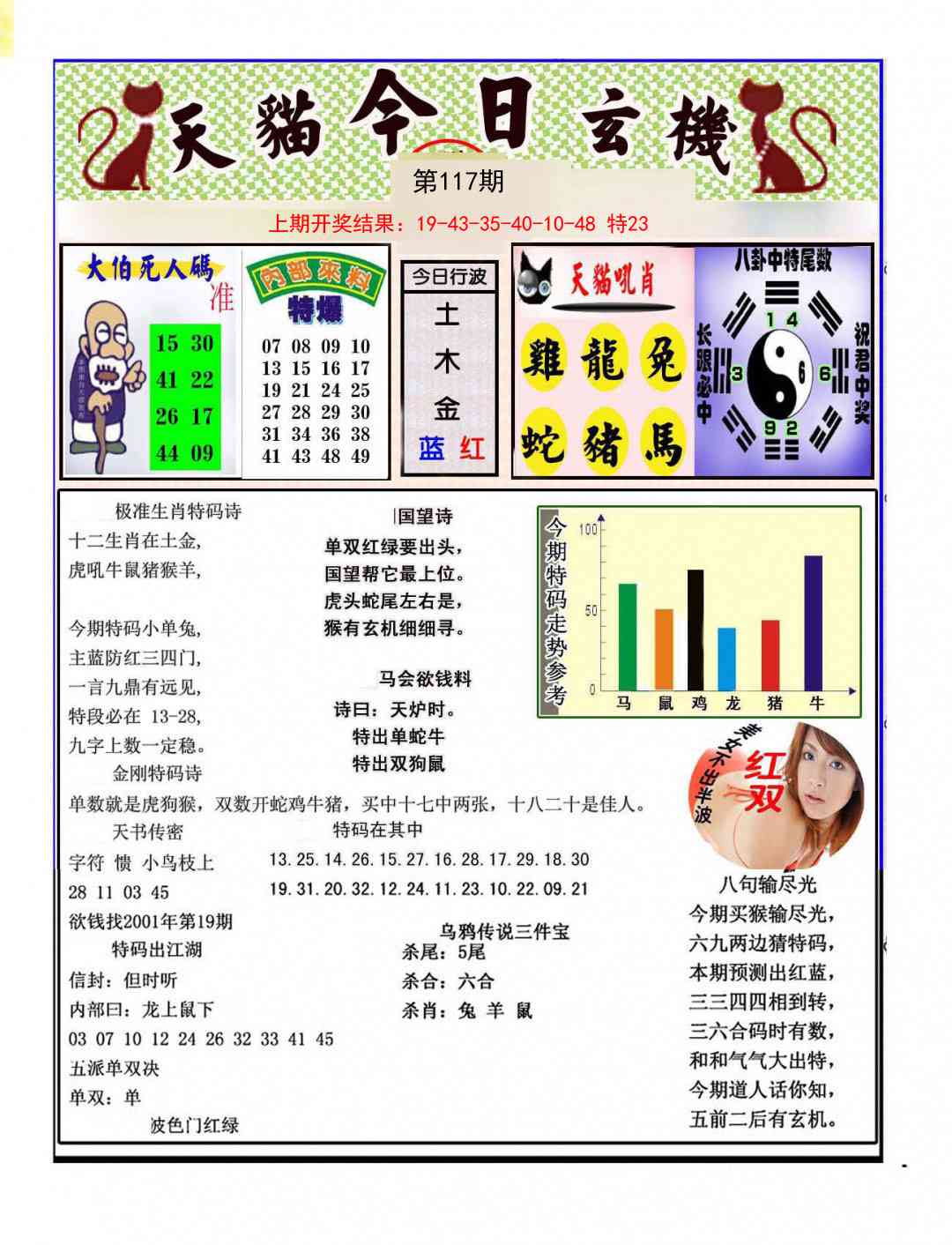 117期今日玄机图A[图]