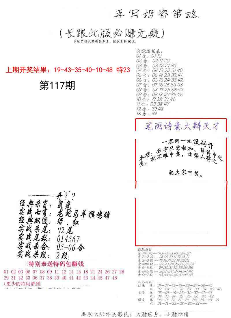 117期手写投资策略[图]