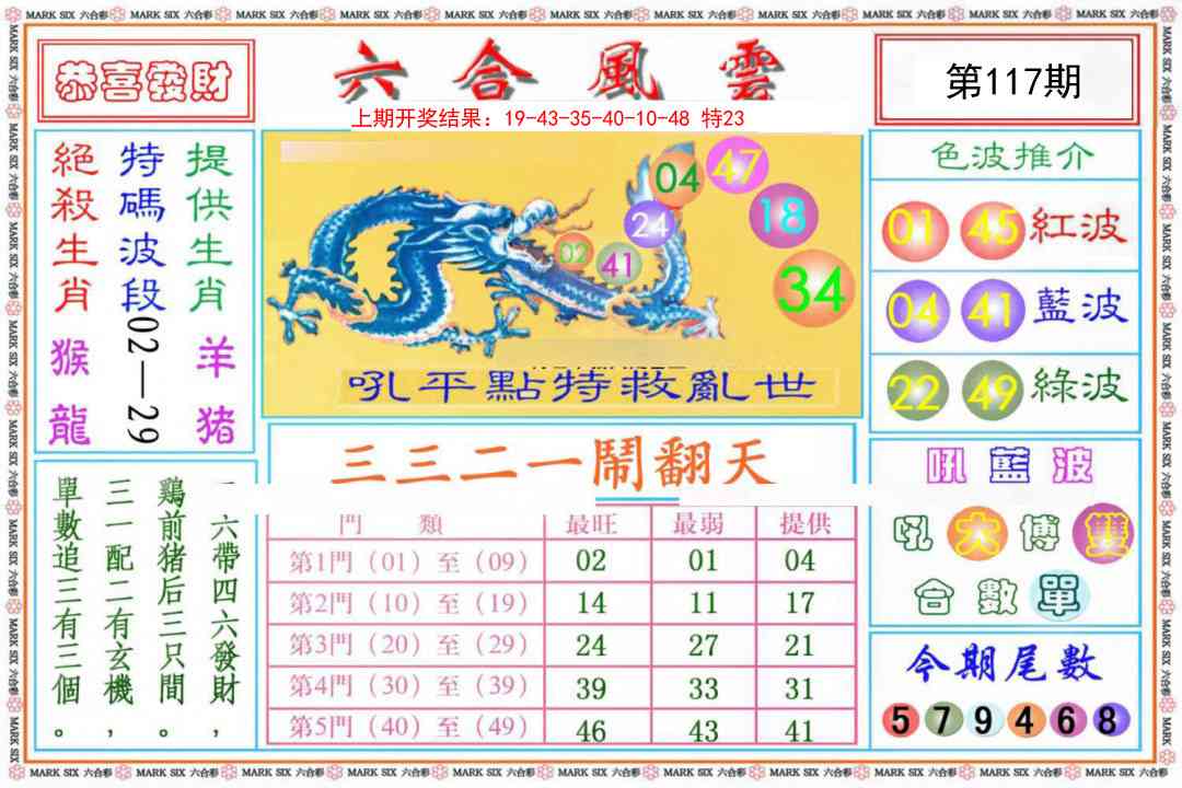 117期六合风云《另版》[图]