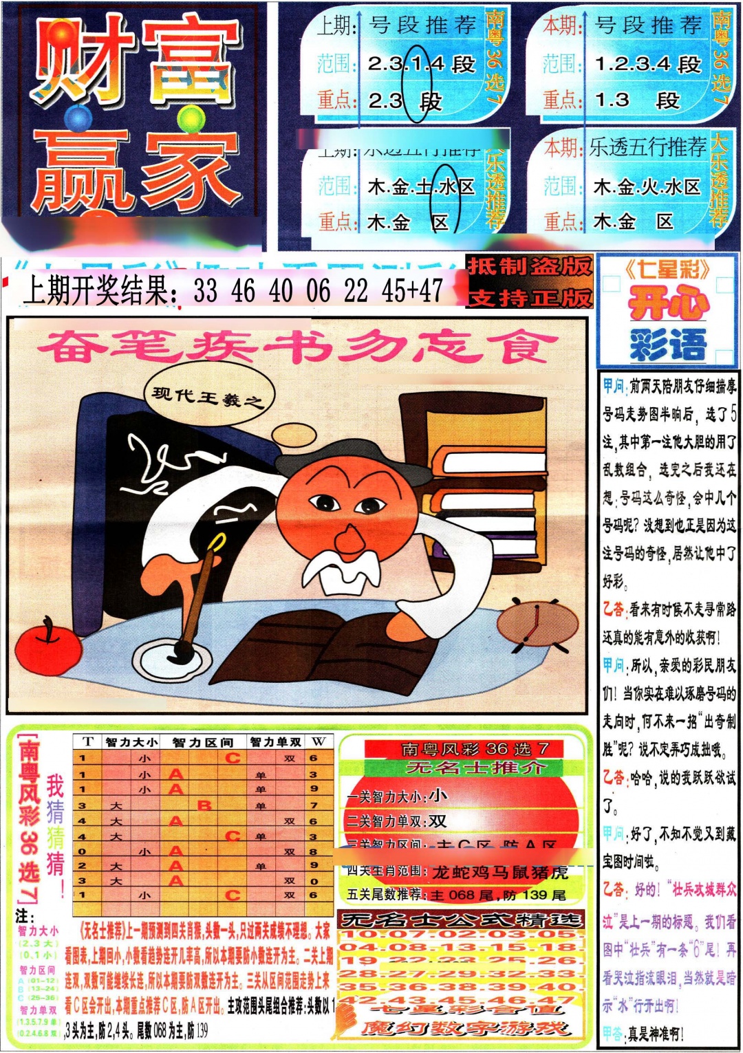 118期七星彩图(高清)[图]