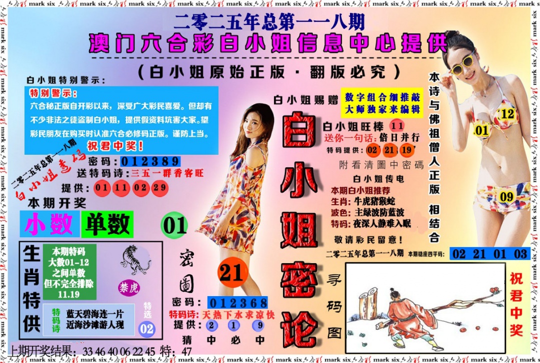 118期白小姐密论[图]