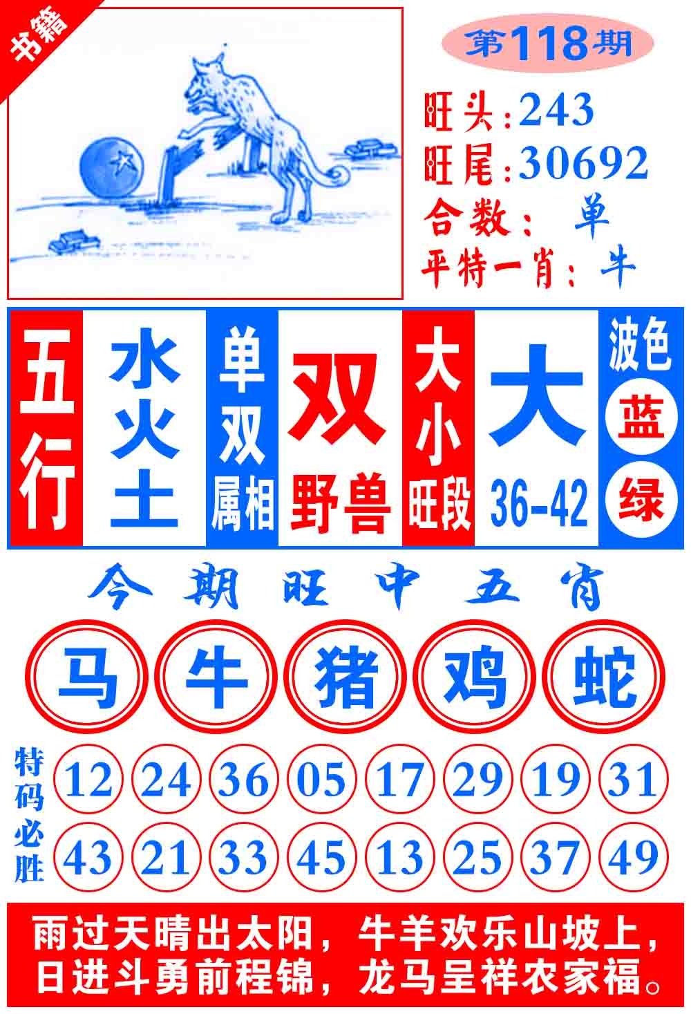 118期澳门全集心水[图]