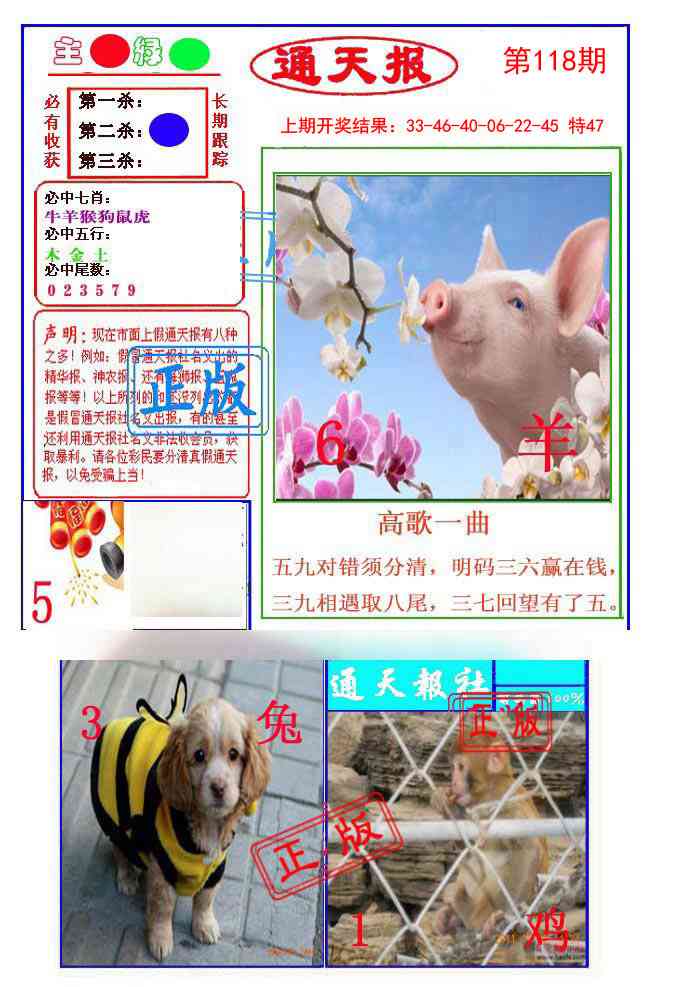 118期通天杀波图1[图]