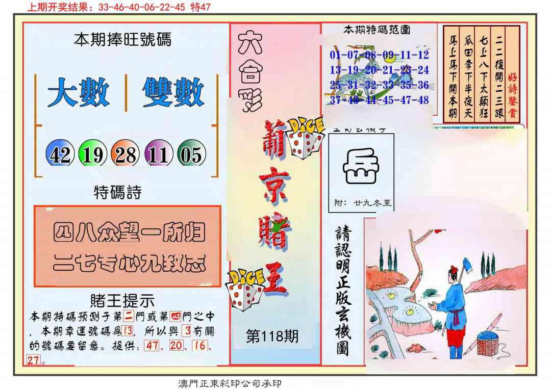 118期葡京赌王彩[图]