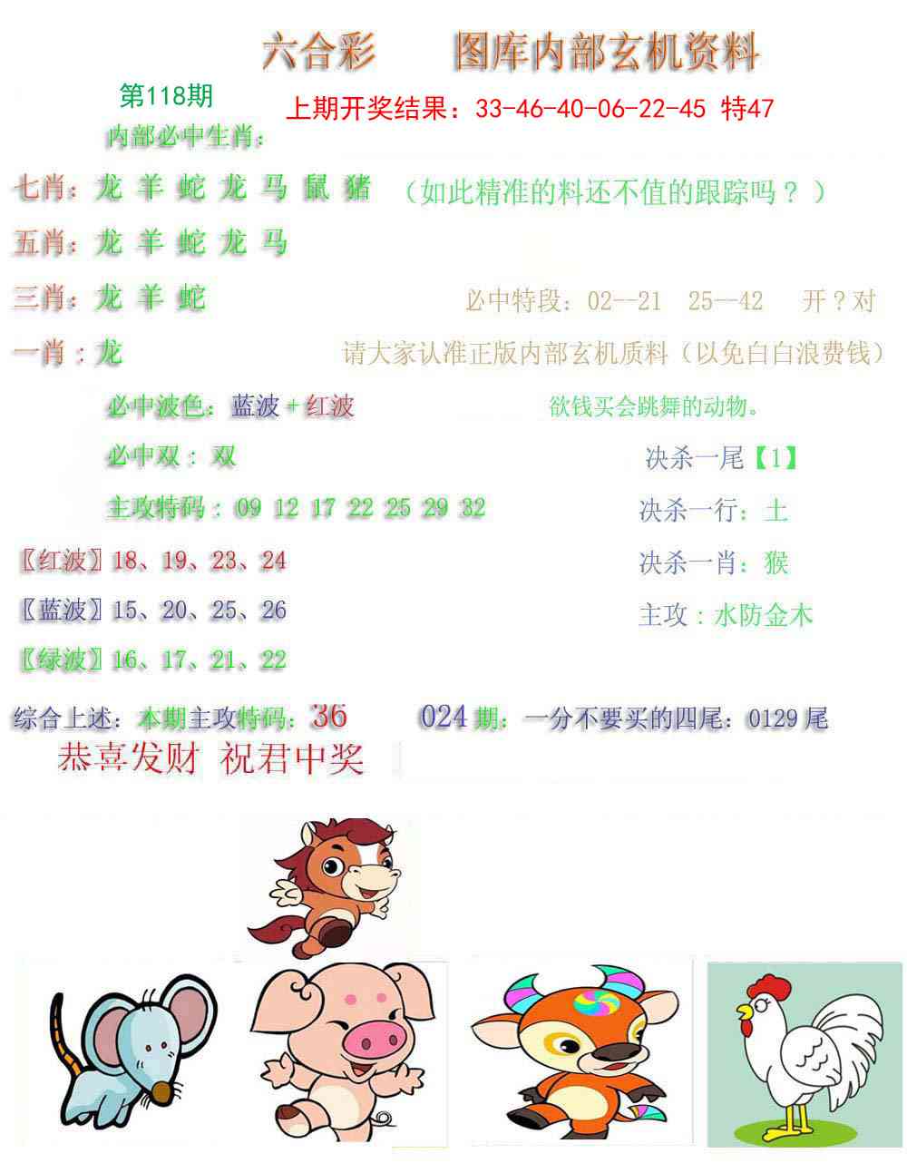 118期内部玄机资料[图]