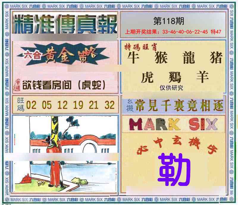 118期精准<傳真報>[图]